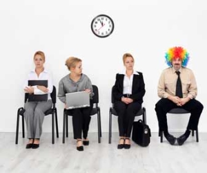 Job Applicants Waiting For Interview Photo