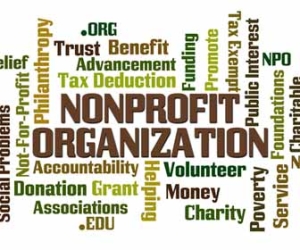 NonProfit Organization Word Brainstorm Image