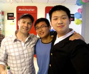 Aston English ESL Teacher Celebrates with Students from China