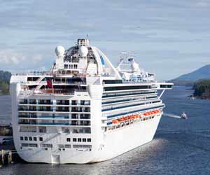 Norwegian Cruise Ship Docked