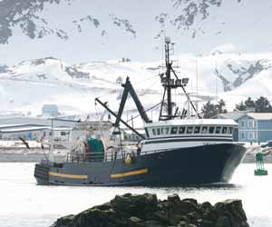 Alaska Factory Trawler in Dutch Harbor