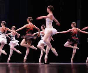 Ballet Dancers on Stage