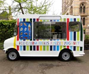 Ice Cream Truck Drivers Bring Frozen Treats To Neighborhoods all Around Town