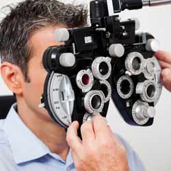 An Optician Helps People See  by Creating Prescriptions for Eyeglasses and Contact Lenses