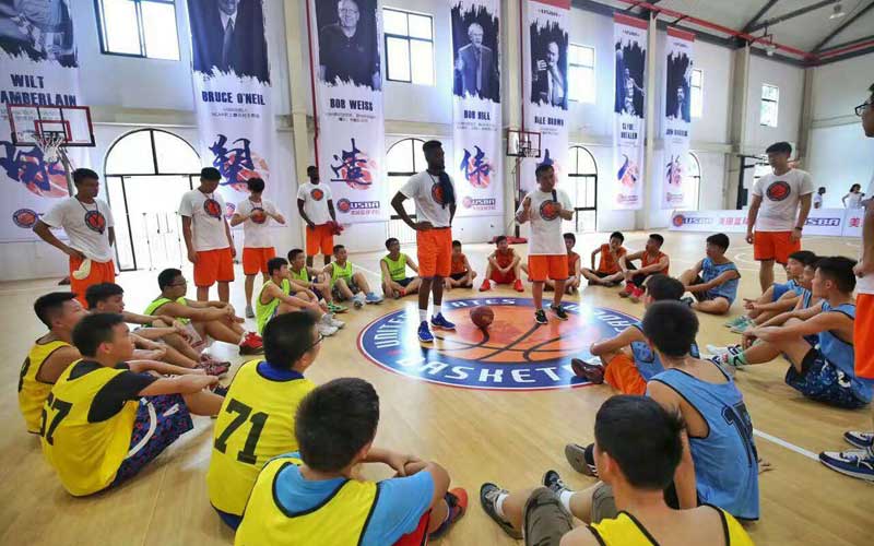 US Basketball Academy Chinese Youth Basketball Coaching Drills