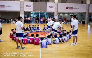 China Youth Basketball Players Learn Skills from USBA Basketball Coaches