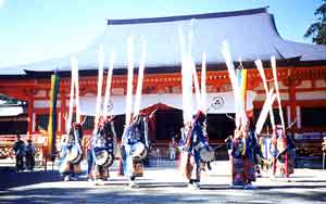 Japan Temple Dancers