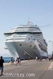 Staff Boarding Cruise Ship image