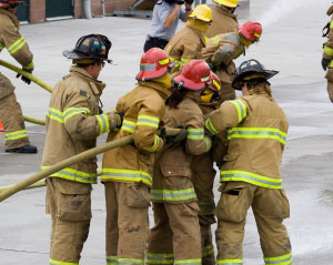 firefighter training photo