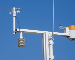 meteorologist weather tracking equipment photo